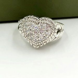 Judith Ripka Heart Ring